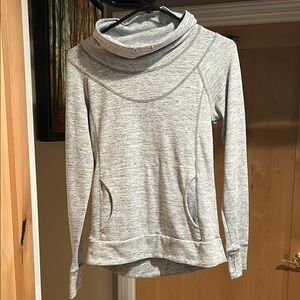 Kuhl Women's Gray Cowl Neck Sweatshirt